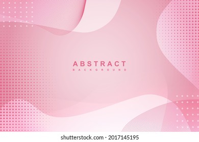 Liquid Pink Color Background Design. Fluid Gradient Composition