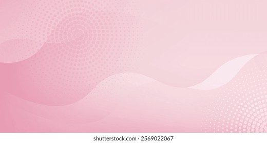 Liquid pink color background design. Fluid gradient composition
