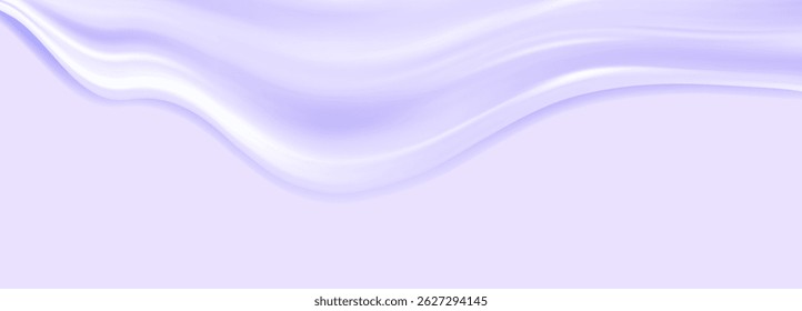 Liquid pink vector dripping ice cream texture.Glossy sugary flow drip.