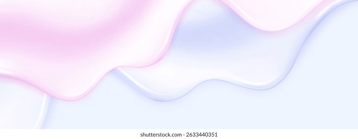 Liquid pink vector dripping ice cream texture.Glossy sugary flow drip.