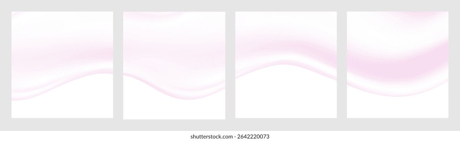 Liquid pink vector dripping ice cream texture.Glossy sugary flow drip.