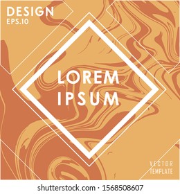 Liquid Poster Abstract Background Of Gold Colored