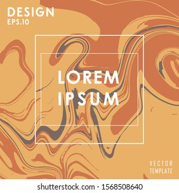 Liquid Poster Abstract Background Of Gold Colored