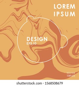 Liquid Poster Abstract Background Of Gold Colored