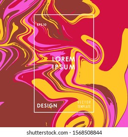 Liquid Poster Abstract Background Of Gold Colored