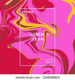Liquid Poster Abstract Background Of Gold Colored