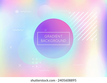 Liquid Presentation. Light Screen. Violet Shiny Texture. Space Futuristic Template. Abstract Pattern. Science Flyer. Rainbow Design. Trendy Dots. Blue Liquid Presentation