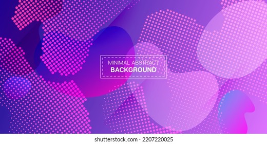 Liquid Purple Background. Cool 3d Cover Presentation. Futuristic Landing Page. Neon Color Purple Banner Template. Vector Fluid Gradient Overlay. Digital Dynamic Poster. Vivid Gradient Shapes Layout.