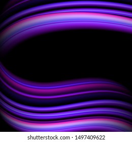Liquid purple background. Vector illustration