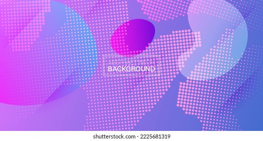 Liquid Purple Background. Web Page Cover Presentation. Digital Dynamic Poster. Neon Color Purple Banner Layout. Vector Fluid Gradient Design. Geometric Landing Page. Modern Gradient Shapes Template.