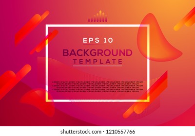 Liquid Purple and Orange Background, Cool Texture, Web Template, Startup Pattern