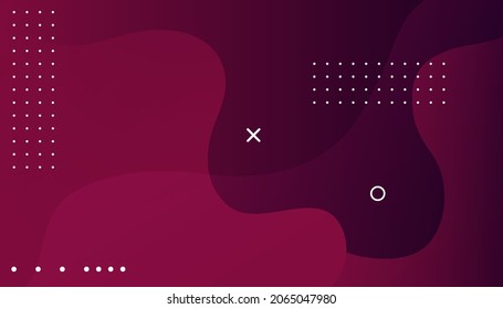 Diseño de fondo de color rojo líquido.  Composición de formas de gradiente fluido. Aplicable a la tarjeta de regalo, afiche en la pared, página de inicio, ui, ux ,ax, portada, baner, afiche en redes sociales