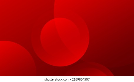 Liquid red color background design. Circle abstract vector banner design. Fluid gradient shapes composition. Futuristic design posters. Vector abstract background
