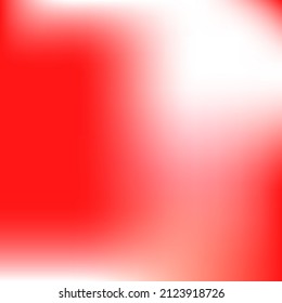 Fondo de gradiente vivo de luz roja líquida. Imagen de diseño de neón con color de agua de moda vectorial. Moda De Color Luminoso Vibrante Papel De Fondo De Techo. Malla de gradiente suave multicolor blanco brillante.