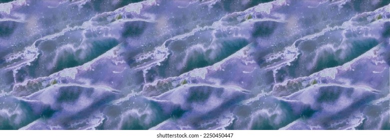 Antecedentes De Ciencia Líquida. Galaxia Líquida Fluida. Pintura Holi de varios colores. Ilustración de tinta científica. Patrón sin costura de Galaxy. Espacio de salpicaduras de tinta de unicornio. Acuarela Fluid Splash. Ciencia abstracta de vectores