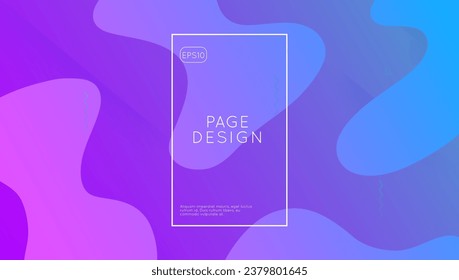 Liquid Shape. Art Landing Page. Mobile Journal. Abstract Element. Violet Minimal Cover. Neon Modern Background. Colorful Paper. Color Business Wallpaper. Lilac Liquid Shape