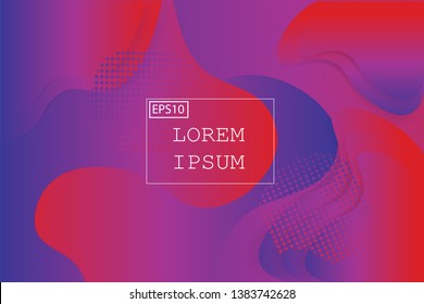 	
Liquid shape color abstract background design. Fluid vector gradient design for banner, post.vector