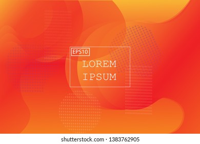 Liquid shape color abstract background design. Fluid vector gradient design for banner, post.vector