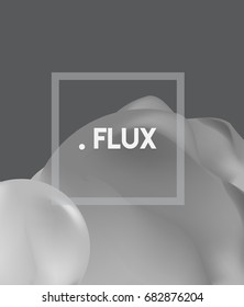 liquid shapes greyscale or monocromatic colors shapes. elegant design for cover and abstract background