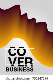 Liquid Shapes Minimal Cover Template. Modern Funky Neon Poster Design. Cool Trendy Funky Business Identity Background. Orange Purple Fluid Shapes Minimal Cover. Hipster Geometric Liquid Shapes Design.