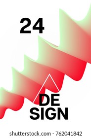 Liquid Shapes Minimal Cover Template. Modern Funky Neon Poster Design. Cool Trendy Funky Business Identity Background. 3d Modern Tech Fluid Shapes Minimal Cover. Hipster Geometric Liquid Shapes Design