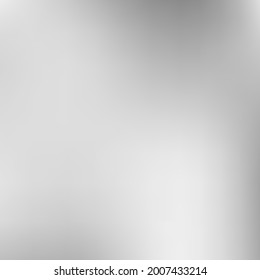 Liquid Silver Vector Metallic Blurry Background. Watercolor Black Grey Dark Blurred Texture. White Minimal Trendy Smooth Gradient Backdrop. Monochrome Empty Digital Aluminium Gradient Mesh.