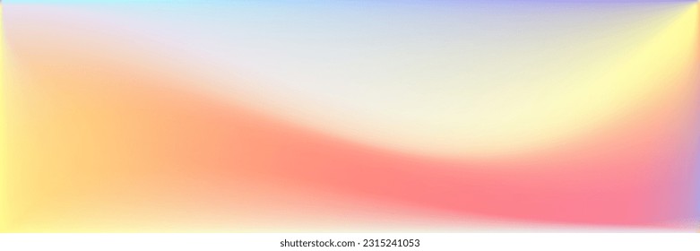 Liquid Sky Light Sunset Blurry Texture. Colorful Water Multicolor Dynamic Wavy Gradient Backdrop. Rainbow Pastel Curve Fluid Sunrise Wallpaper. Vibrant Blurred Vivid Bright Color Gradient Mesh.
