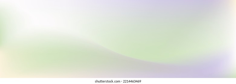 Flüssiges, glattes, leicht unscharfes, glattes Oberflächen. Pastel Lavender Sky Gray Cloudy Farbverlauf Hintergrund. Fließvioletter Wasserfluss grüner Wasserhintergrund. Wavy White Weather Blue Mint Gradient Mesh.