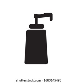 
liquid soap bottles and liquid shampoo. Vector illustration.