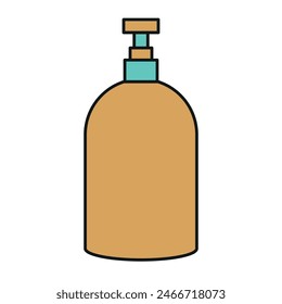 Liquid soap color icon vector design templates simple and modern