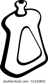 liquid soap or detergent bottle