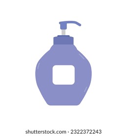 Liquid Soap and Dispenser Icon Vector Design.