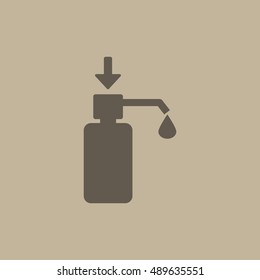 Liquid Soap Flat design