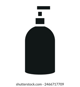Liquid Soap Glyph Icon Vektorgrafik Design Vorlagen einfach und modern
