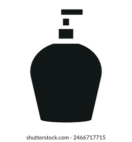Liquid soap glyph icon vector design templates simple and modern