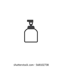 liquid soap icon. sign design