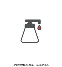 liquid soap icon. sign design