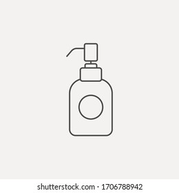 Liquid soap icon sign vector,Symbol, logo illustration for web and mobile