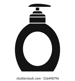Liquid soap icon. Simple illustration of liquid soap vector icon for web