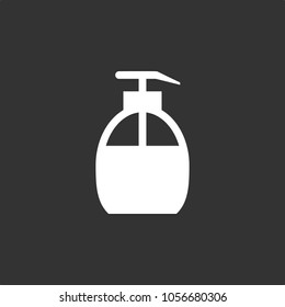 liquid soap icon, stock vector, eps10.