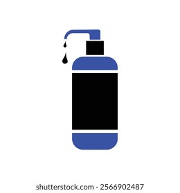 Liquid soap icon vector design template