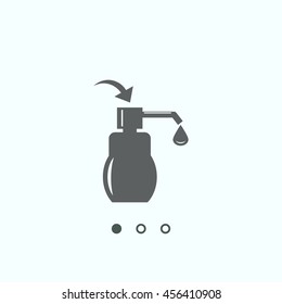 Liquid Soap Icon, vector, icon flat