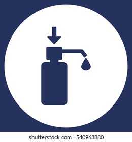 Liquid Soap Icon Vector flat design style