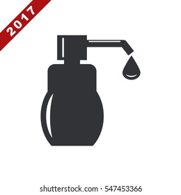 Liquid Soap Icon Vector flat design style