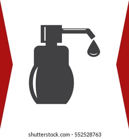 Liquid Soap Icon Vector flat design style