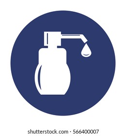 Liquid Soap Icon Vector flat design style