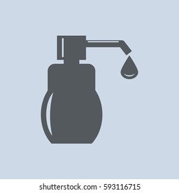 Liquid Soap Icon Vector flat design style