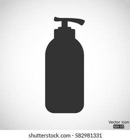 Liquid soap icon - vector  illustration