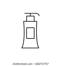 Liquid soap icon. vector isolated icon