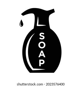 Liquid Soap Icon Vector Sign And Symbols On Trendy Design.